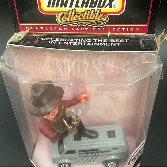 Lot of 2 Vintage Matchbox Collectibles Monsters Series Jason & Freddy - Picture 8 of 12